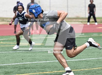 Thumbnail 1 in St. John Bosco vs. Santa Margarita (Battle At The Beach) photogallery.