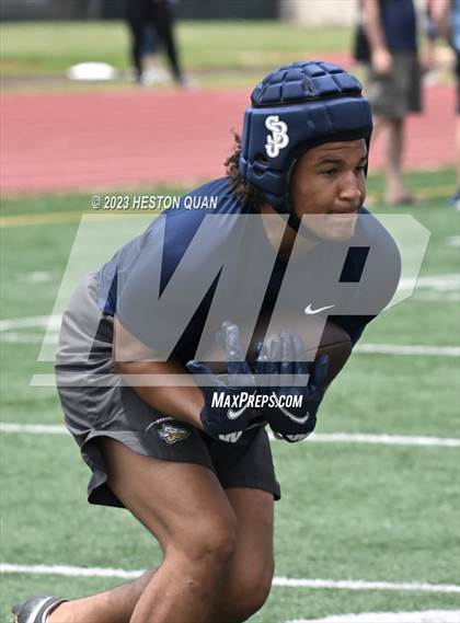 Thumbnail 1 in St. John Bosco vs. Santa Margarita (Battle At The Beach) photogallery.