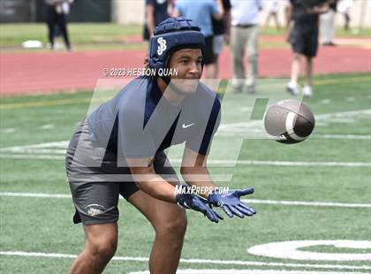 Thumbnail 2 in St. John Bosco vs. Santa Margarita (Battle At The Beach) photogallery.