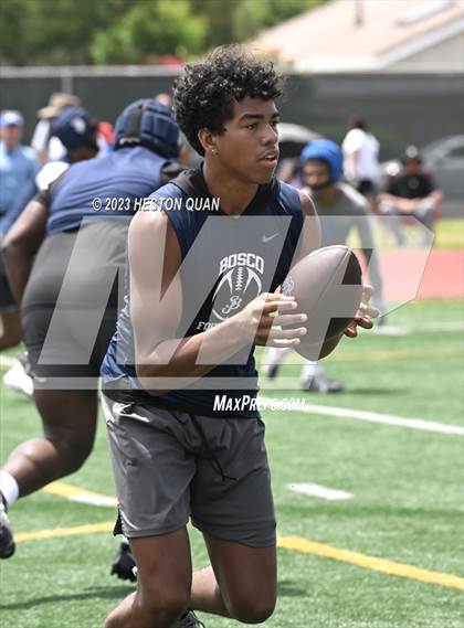 Thumbnail 2 in St. John Bosco vs. Santa Margarita (Battle At The Beach) photogallery.