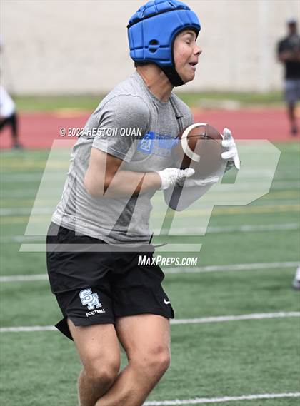 Thumbnail 3 in St. John Bosco vs. Santa Margarita (Battle At The Beach) photogallery.