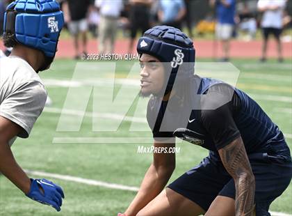 Thumbnail 1 in St. John Bosco vs. Santa Margarita (Battle At The Beach) photogallery.