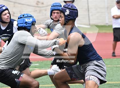 Thumbnail 2 in St. John Bosco vs. Santa Margarita (Battle At The Beach) photogallery.