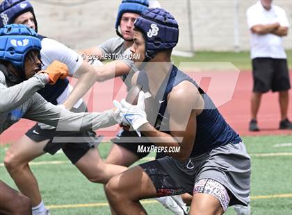 Thumbnail 1 in St. John Bosco vs. Santa Margarita (Battle At The Beach) photogallery.
