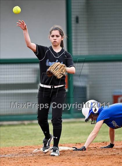 Thumbnail 2 in Midlothian vs. Southwest Christian (Mansfield Tournament) photogallery.