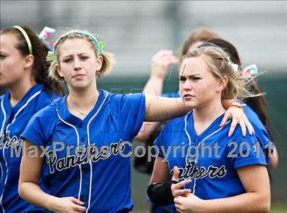 Thumbnail 3 in Midlothian vs. Southwest Christian (Mansfield Tournament) photogallery.
