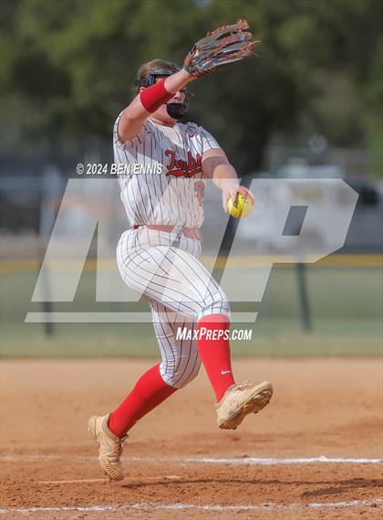 Thumbnail 3 in Toombs County vs. Gordon Lee (GHSA 1A D1 State Tournament) photogallery.