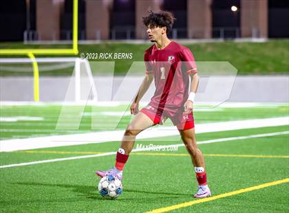 Thumbnail 3 in Grand Oaks vs Cypress Woods (UIL6A Region 2 Area playoff) photogallery.