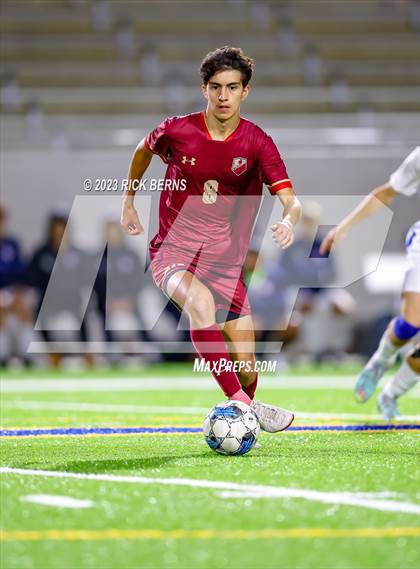 Thumbnail 1 in Grand Oaks vs Cypress Woods (UIL6A Region 2 Area playoff) photogallery.