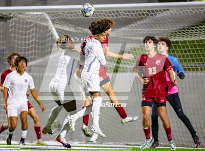 Thumbnail 2 in Grand Oaks vs Cypress Woods (UIL6A Region 2 Area playoff) photogallery.