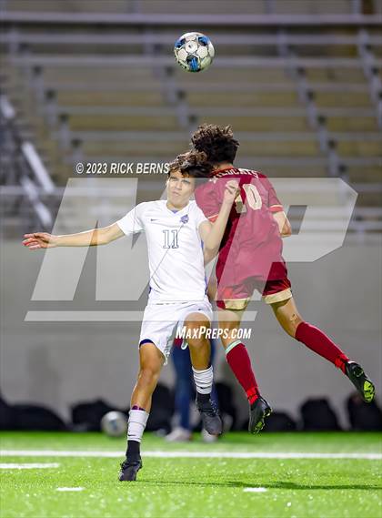 Thumbnail 1 in Grand Oaks vs Cypress Woods (UIL6A Region 2 Area playoff) photogallery.