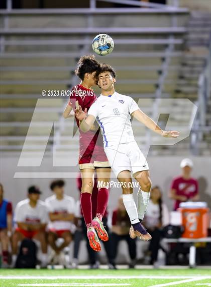Thumbnail 2 in Grand Oaks vs Cypress Woods (UIL6A Region 2 Area playoff) photogallery.