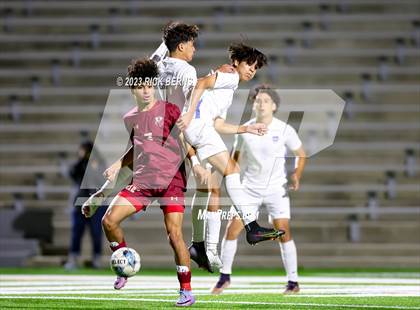 Thumbnail 2 in Grand Oaks vs Cypress Woods (UIL6A Region 2 Area playoff) photogallery.