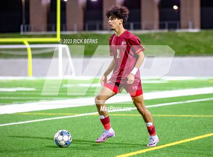 Thumbnail 1 in Grand Oaks vs Cypress Woods (UIL6A Region 2 Area playoff) photogallery.