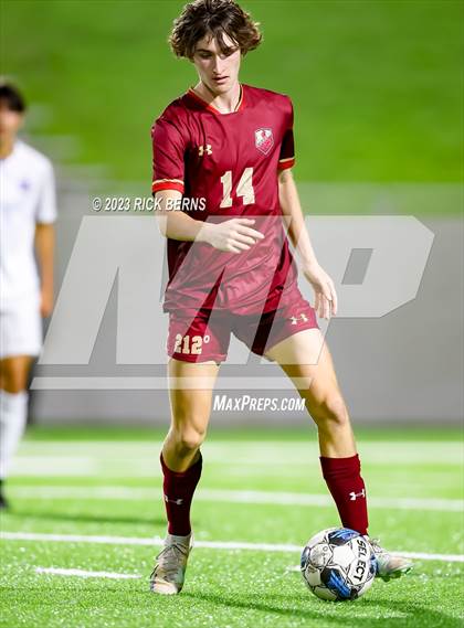 Thumbnail 1 in Grand Oaks vs Cypress Woods (UIL6A Region 2 Area playoff) photogallery.