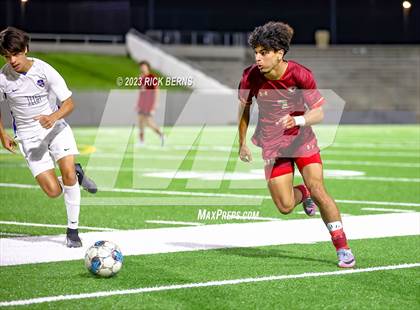 Thumbnail 3 in Grand Oaks vs Cypress Woods (UIL6A Region 2 Area playoff) photogallery.