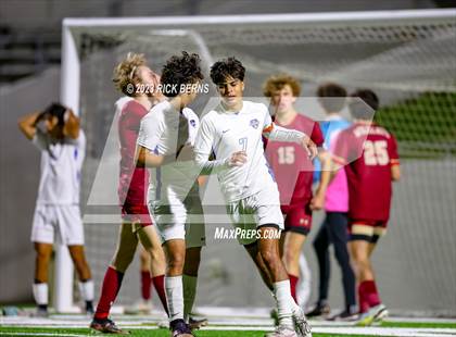 Thumbnail 1 in Grand Oaks vs Cypress Woods (UIL6A Region 2 Area playoff) photogallery.