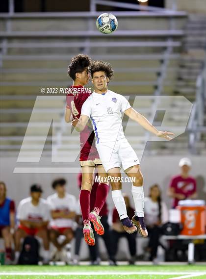 Thumbnail 3 in Grand Oaks vs Cypress Woods (UIL6A Region 2 Area playoff) photogallery.