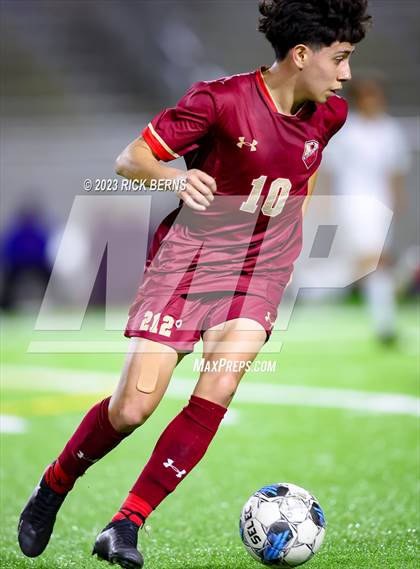 Thumbnail 1 in Grand Oaks vs Cypress Woods (UIL6A Region 2 Area playoff) photogallery.