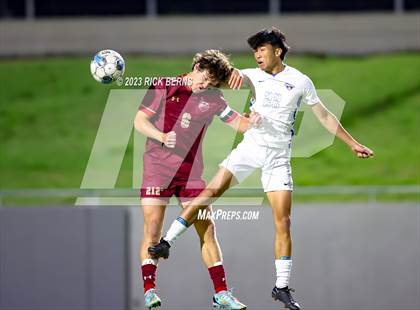 Thumbnail 1 in Grand Oaks vs Cypress Woods (UIL6A Region 2 Area playoff) photogallery.