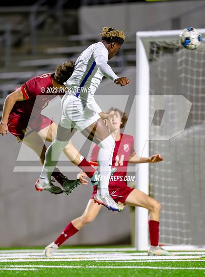 Thumbnail 1 in Grand Oaks vs Cypress Woods (UIL6A Region 2 Area playoff) photogallery.