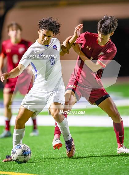 Thumbnail 2 in Grand Oaks vs Cypress Woods (UIL6A Region 2 Area playoff) photogallery.