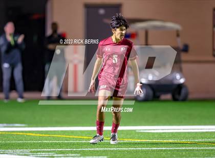 Thumbnail 2 in Grand Oaks vs Cypress Woods (UIL6A Region 2 Area playoff) photogallery.
