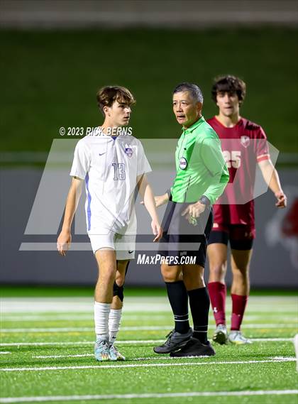 Thumbnail 2 in Grand Oaks vs Cypress Woods (UIL6A Region 2 Area playoff) photogallery.