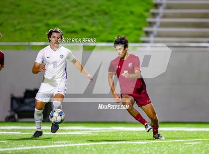 Thumbnail 3 in Grand Oaks vs Cypress Woods (UIL6A Region 2 Area playoff) photogallery.