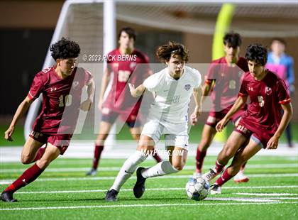 Thumbnail 2 in Grand Oaks vs Cypress Woods (UIL6A Region 2 Area playoff) photogallery.