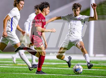 Thumbnail 1 in Grand Oaks vs Cypress Woods (UIL6A Region 2 Area playoff) photogallery.