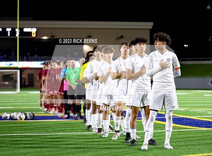 Thumbnail 2 in Grand Oaks vs Cypress Woods (UIL6A Region 2 Area playoff) photogallery.