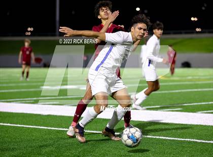 Thumbnail 1 in Grand Oaks vs Cypress Woods (UIL6A Region 2 Area playoff) photogallery.