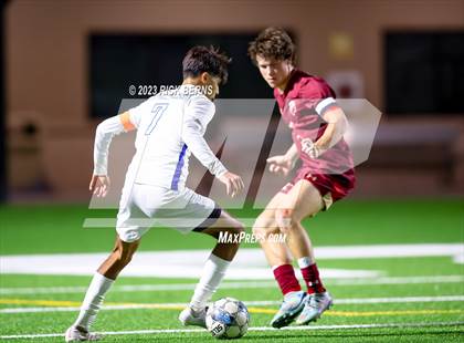 Thumbnail 3 in Grand Oaks vs Cypress Woods (UIL6A Region 2 Area playoff) photogallery.