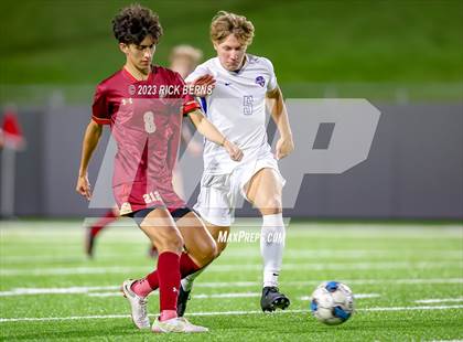 Thumbnail 1 in Grand Oaks vs Cypress Woods (UIL6A Region 2 Area playoff) photogallery.