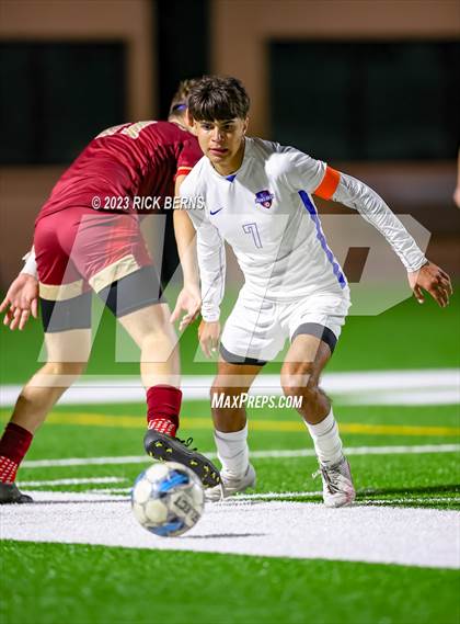 Thumbnail 1 in Grand Oaks vs Cypress Woods (UIL6A Region 2 Area playoff) photogallery.