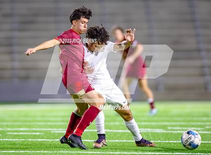 Thumbnail 1 in Grand Oaks vs Cypress Woods (UIL6A Region 2 Area playoff) photogallery.