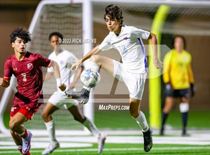 Thumbnail 1 in Grand Oaks vs Cypress Woods (UIL6A Region 2 Area playoff) photogallery.