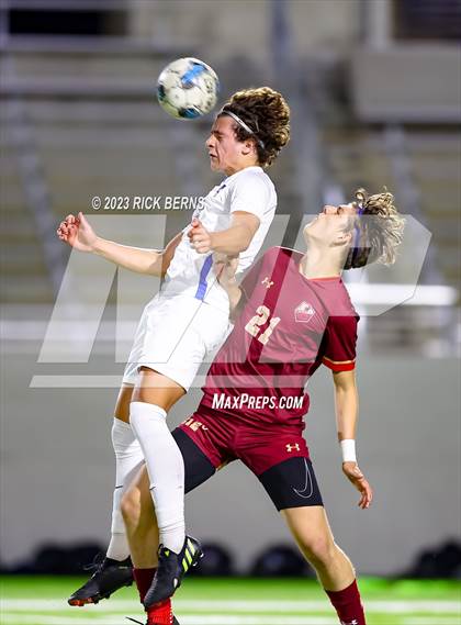 Thumbnail 1 in Grand Oaks vs Cypress Woods (UIL6A Region 2 Area playoff) photogallery.