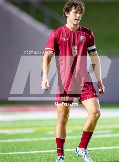 Thumbnail 3 in Grand Oaks vs Cypress Woods (UIL6A Region 2 Area playoff) photogallery.