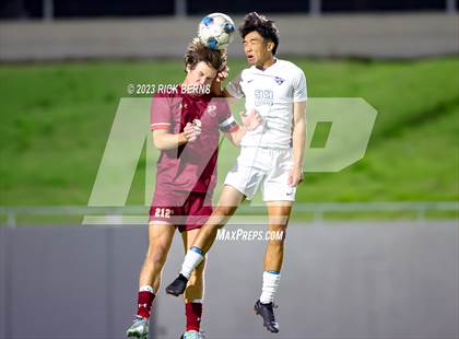 Thumbnail 2 in Grand Oaks vs Cypress Woods (UIL6A Region 2 Area playoff) photogallery.