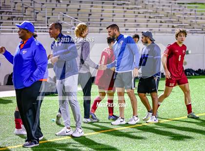 Thumbnail 1 in Grand Oaks vs Cypress Woods (UIL6A Region 2 Area playoff) photogallery.