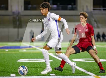 Thumbnail 1 in Grand Oaks vs Cypress Woods (UIL6A Region 2 Area playoff) photogallery.