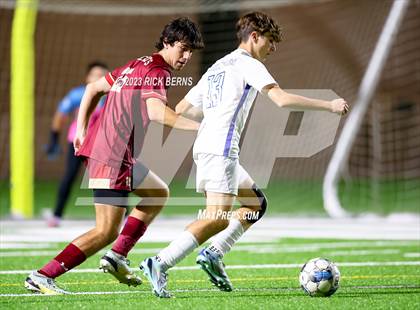 Thumbnail 2 in Grand Oaks vs Cypress Woods (UIL6A Region 2 Area playoff) photogallery.