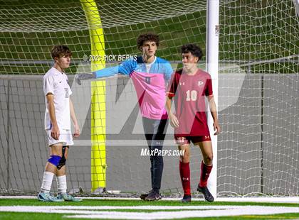 Thumbnail 1 in Grand Oaks vs Cypress Woods (UIL6A Region 2 Area playoff) photogallery.