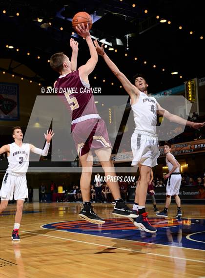 Thumbnail 1 in Iona Prep vs. Byram Hills (Slam Dunk Tournament) photogallery.