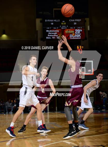 Thumbnail 2 in Iona Prep vs. Byram Hills (Slam Dunk Tournament) photogallery.
