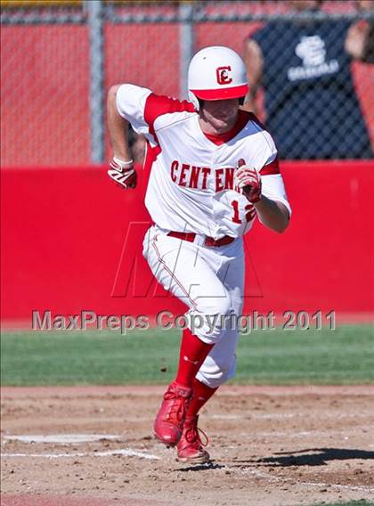Thumbnail 1 in Clovis East @ Centennial (CIF CS Playoffs) photogallery.