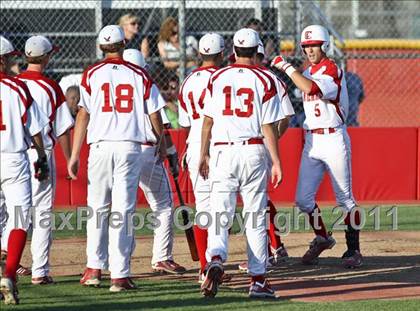 Thumbnail 2 in Clovis East @ Centennial (CIF CS Playoffs) photogallery.