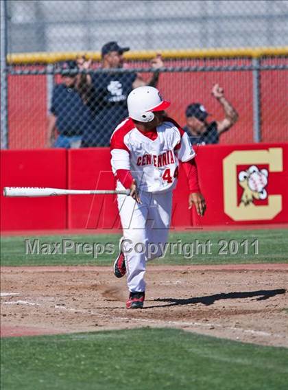 Thumbnail 3 in Clovis East @ Centennial (CIF CS Playoffs) photogallery.